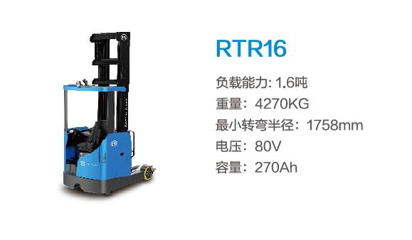 比亚迪RTR16—1.6吨座驾式前移叉车